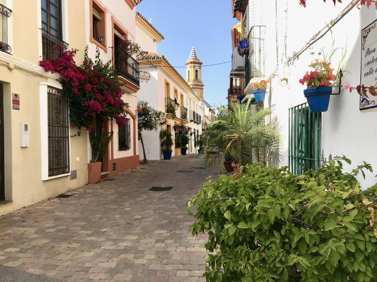 Unique Andalusian Townhouse Next To Beach Estepona Bagian luar foto