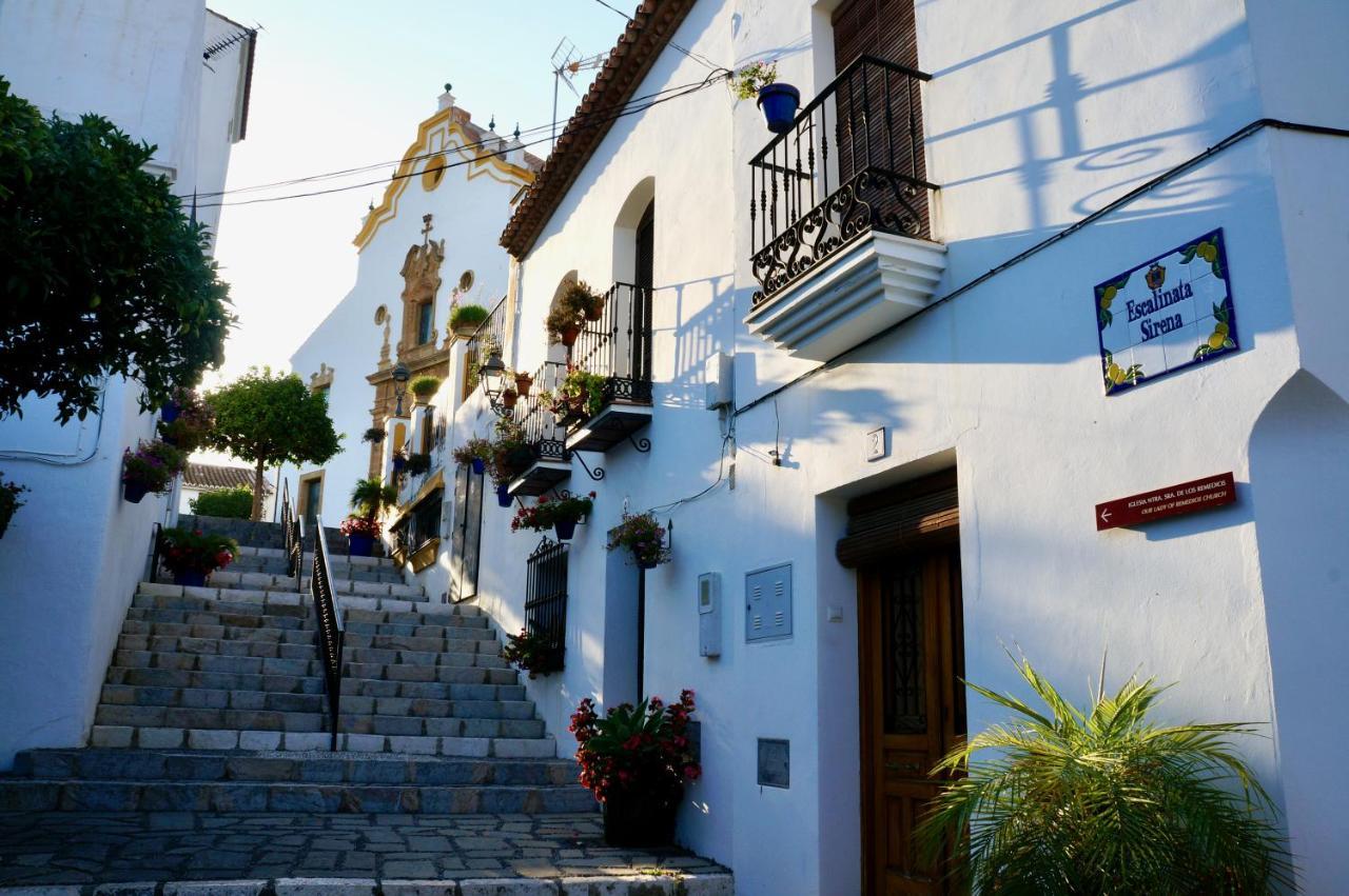 Unique Andalusian Townhouse Next To Beach Estepona Bagian luar foto